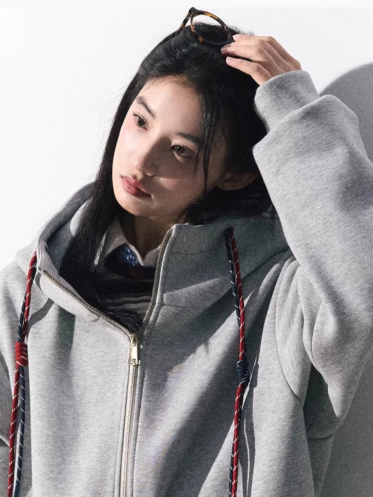 Miu-Inspired Varsity Sweatshirt & Skirt Set