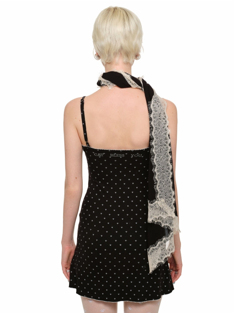 Cat Paw Knit Dress - CHINASQUAD