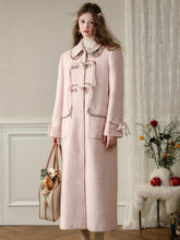 Plush Pink Wool Lamb Coat - CHINASQUAD