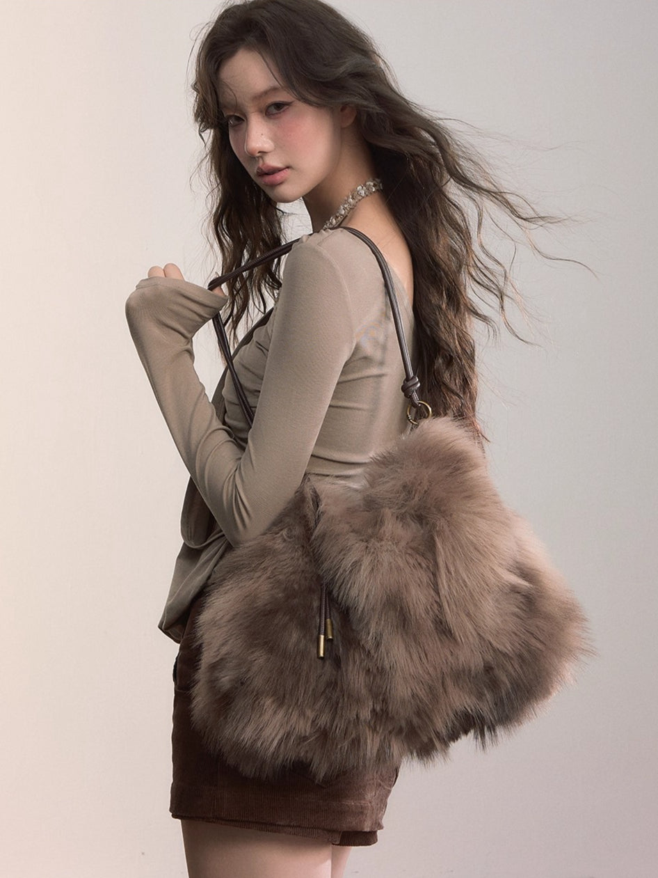 Asymmetric Off-Shoulder Draped Blouse - CHINASQUAD