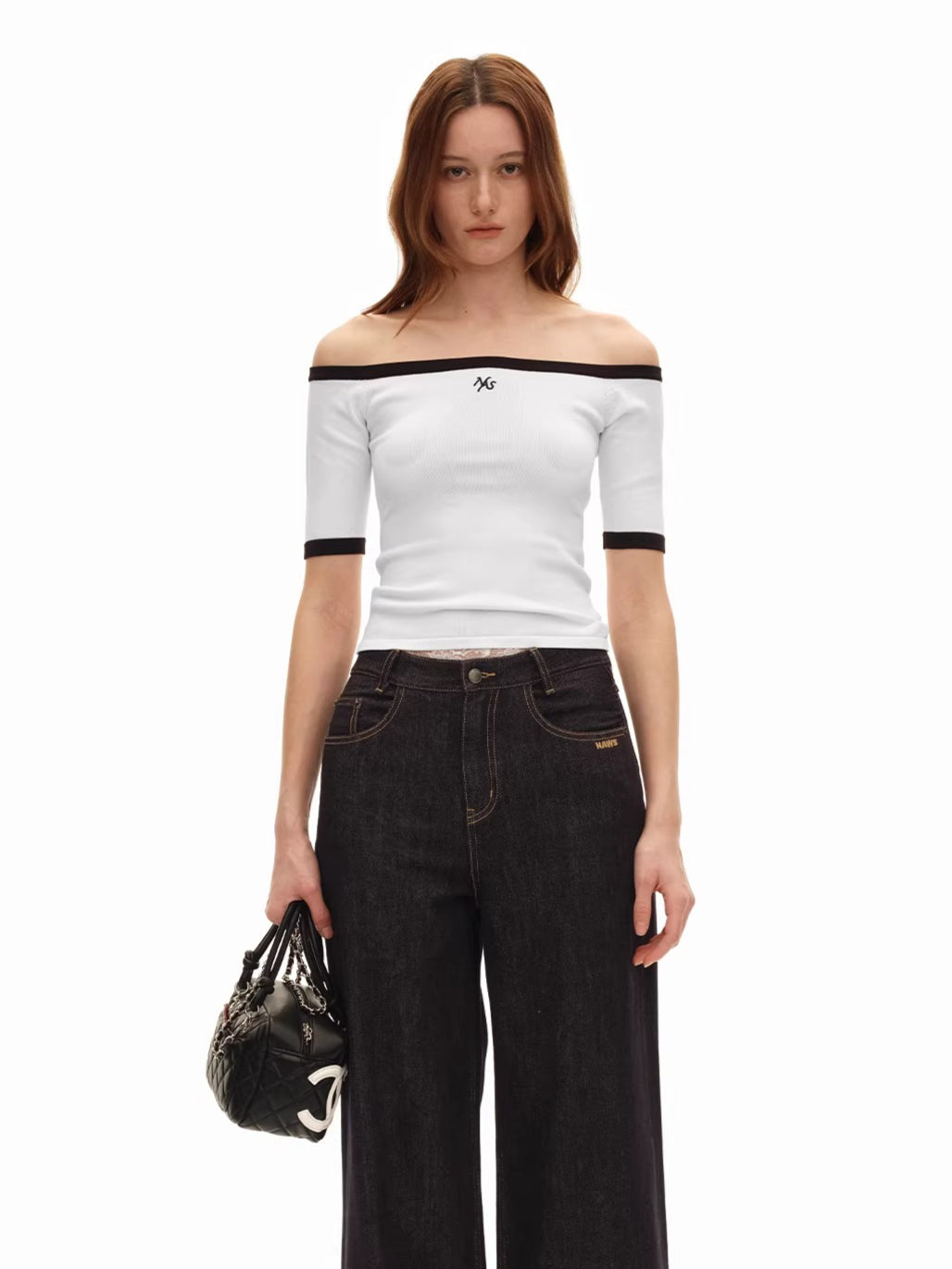 Slimming Flattering Kelly Knit T-Shirt