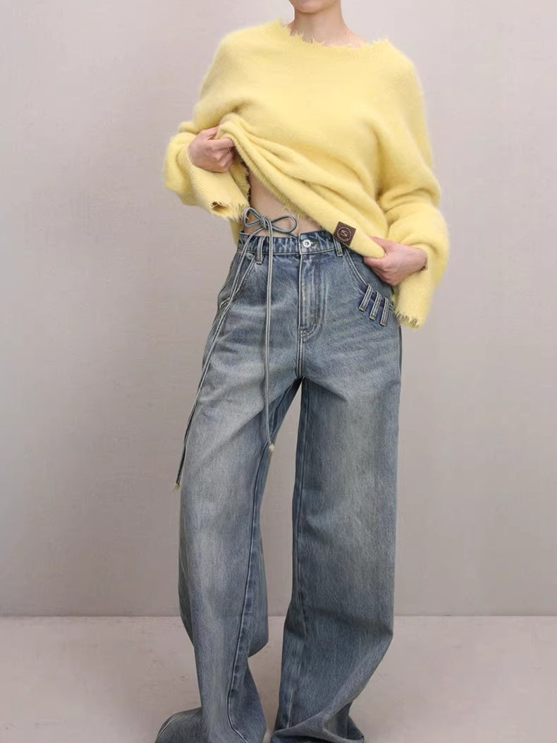 Soft-Touch Alpaca-Blend Crewneck Sweater