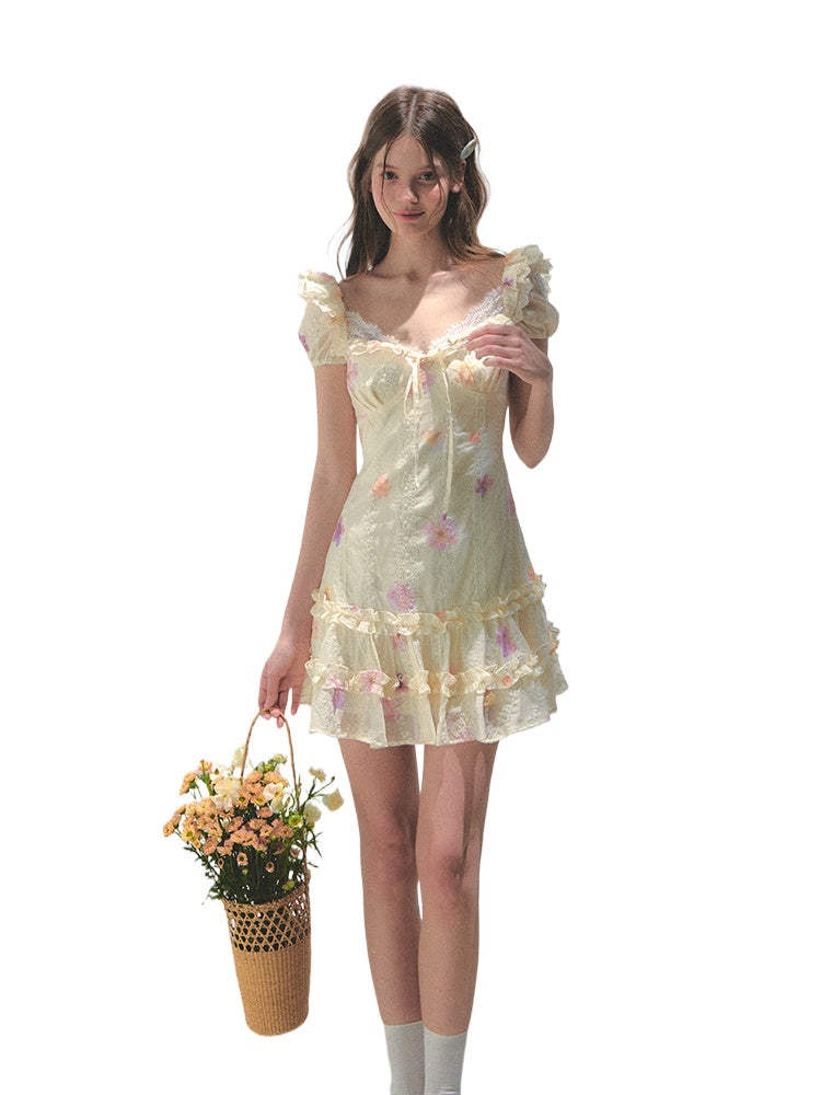 Vacation Short-Sleeve Dress - CHINASQUAD