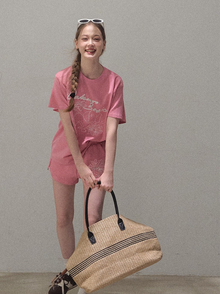Long-Staple Cotton Relaxed Lounge Set
