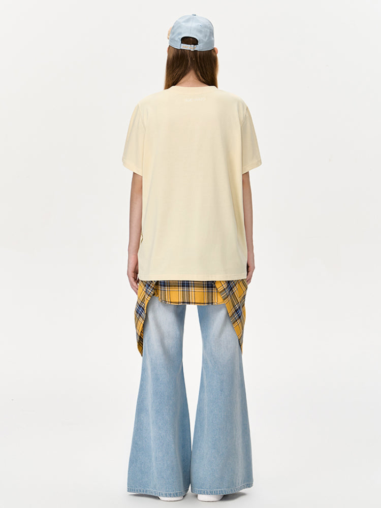 Balloon Doll Graphic Short-Sleeve T-Shirt - CHINASQUAD