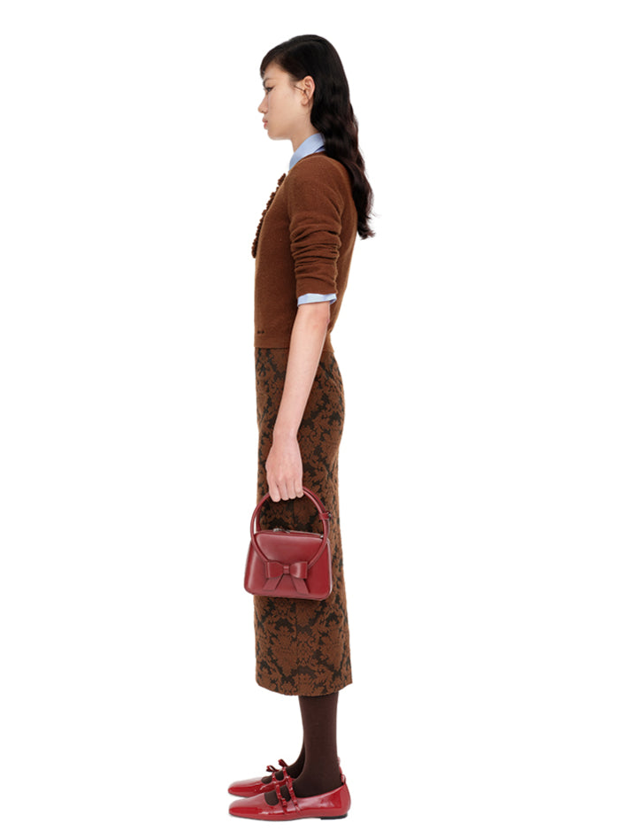 Elegant Round Neck Knit Sweater - CHINASQUAD