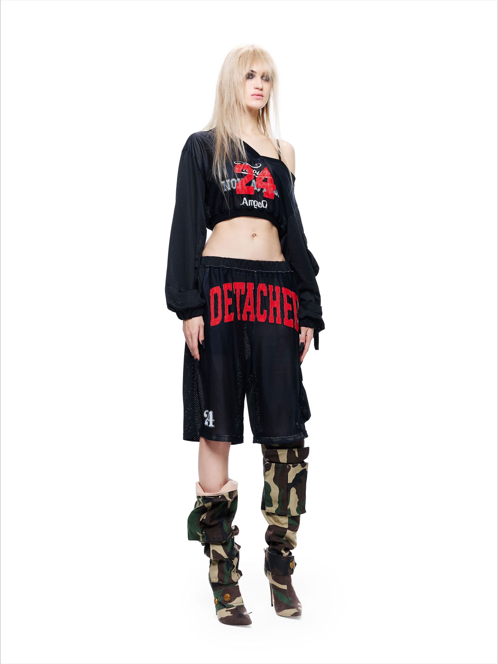 Convertible Asymmetric Two-Piece Set