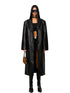 Black Designer Cyber Coat - CHINASQUAD