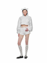 Cat Paw Cropped Hoodie - CHINASQUAD