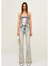 Cross-Flower All-Over Print Sports Camisole - CHINASQUAD