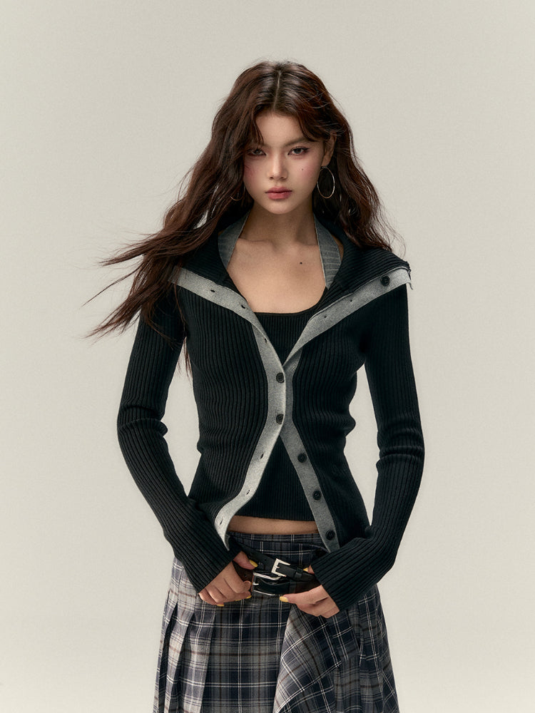 Knitted Cami Vest - CHINASQUAD