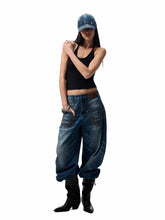 Slanted U-Neck Knot Embroidery Vest - CHINASQUAD