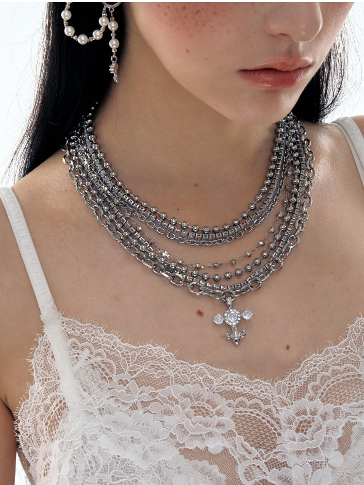 Iris Layered Necklace - CHINASQUAD