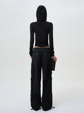 Compass Cyber Tarpan Retro Paratrooper Pants Black - CHINASQUAD
