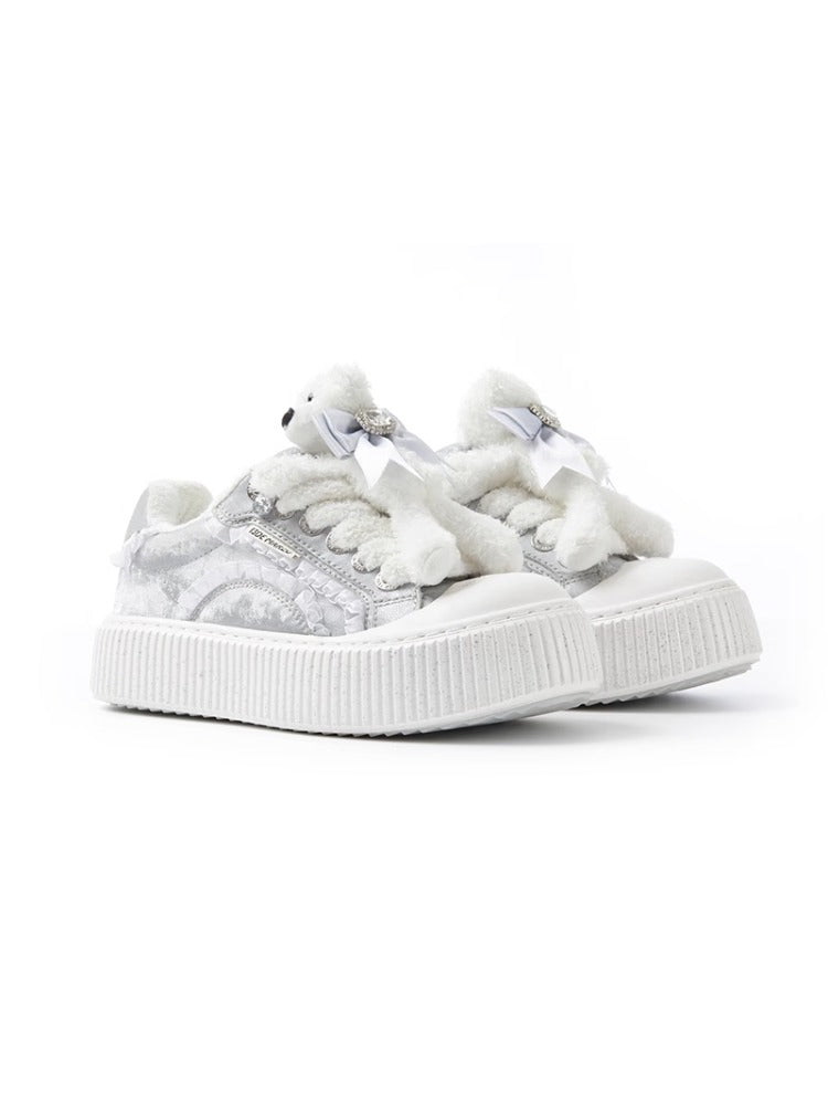 Bear Lace Biscuits Sneakers - CHINASQUAD