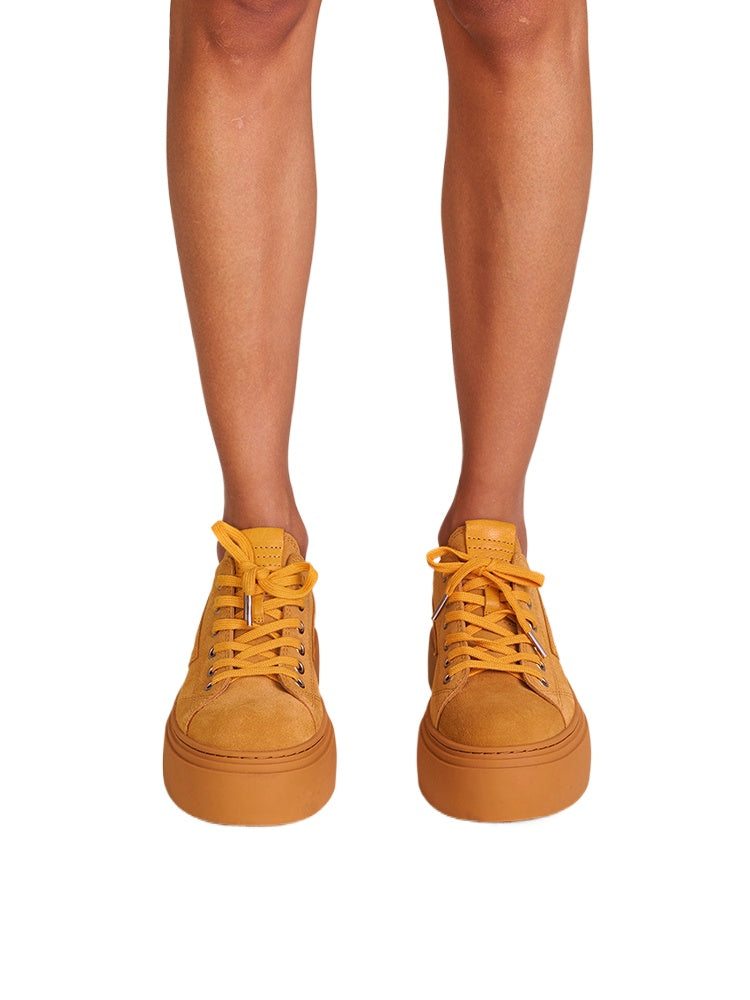 Future Mirage Leather Rider High Boots Ginger - CHINASQUAD