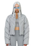 Black & Gray Hurricane Down Jacket - CHINASQUAD