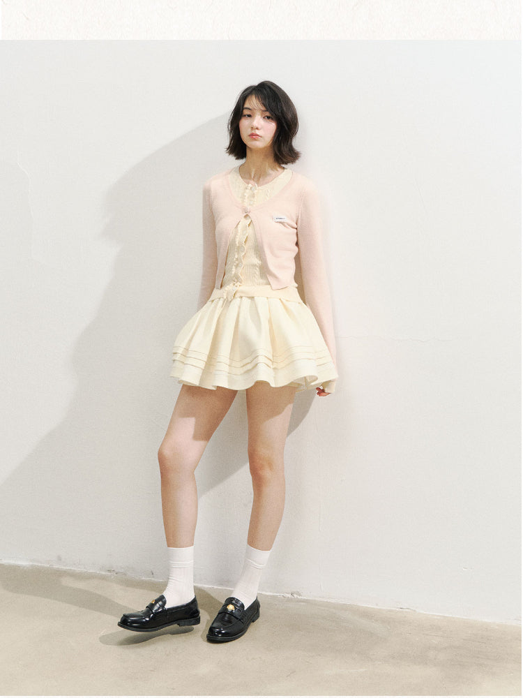 Versatile Pleated Puff Skirt - CHINASQUAD