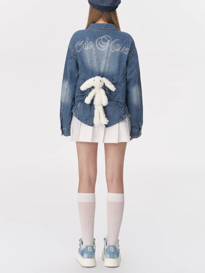 Bear Denim Biscuits Sneakers - CHINASQUAD