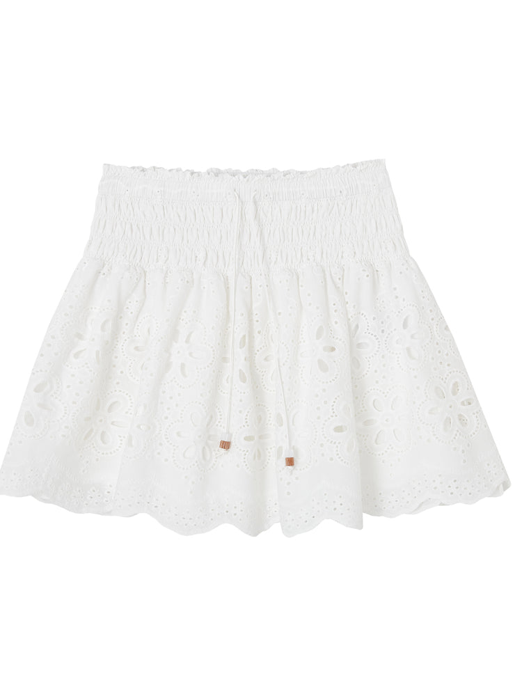 Vacation-Style Sleeveless Top & Skirt Set - CHINASQUAD