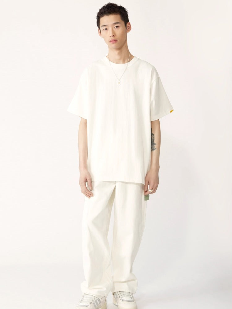 Base Logo Cotton T-Shirt - CHINASQUAD