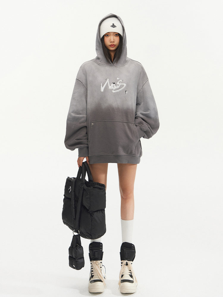 Vintage Gradient Wash Hoodie - CHINASQUAD