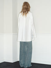 White Design Concept Fake Two-Piece Shirt - CHINASQUAD