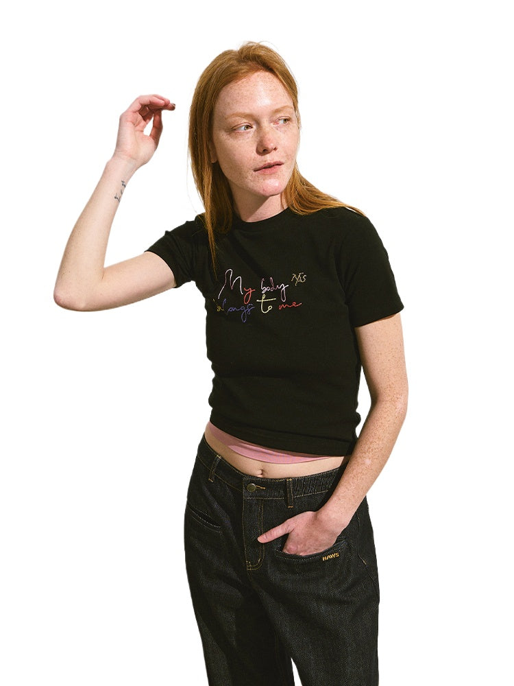 Slim Fit Fitted Short Sleeve T-Shirt - CHINASQUAD