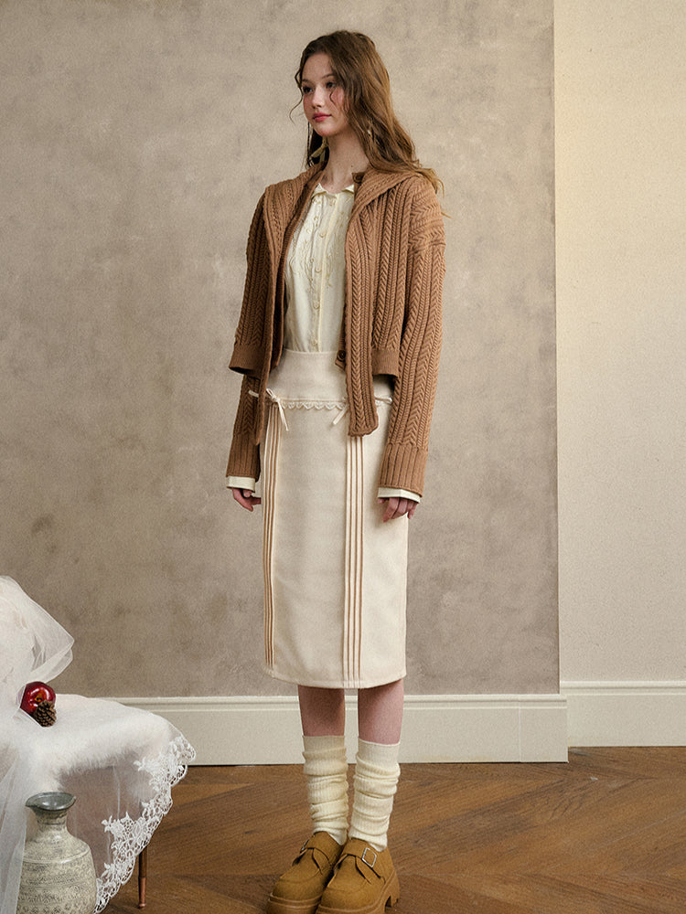 Warm Knitted Cardigan Jacket - CHINASQUAD