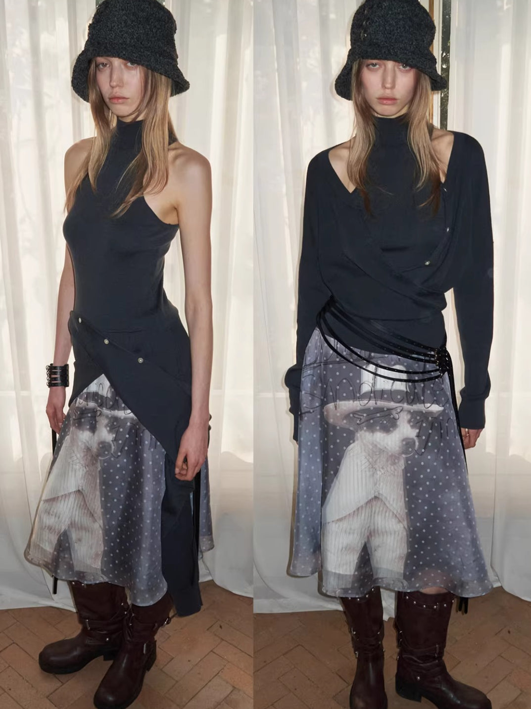 Cashmere Knit Vest Cardigan