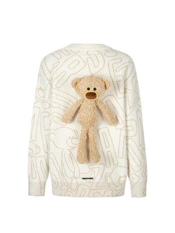 Bear Logo Sketch Jumper - CHINASQUAD
