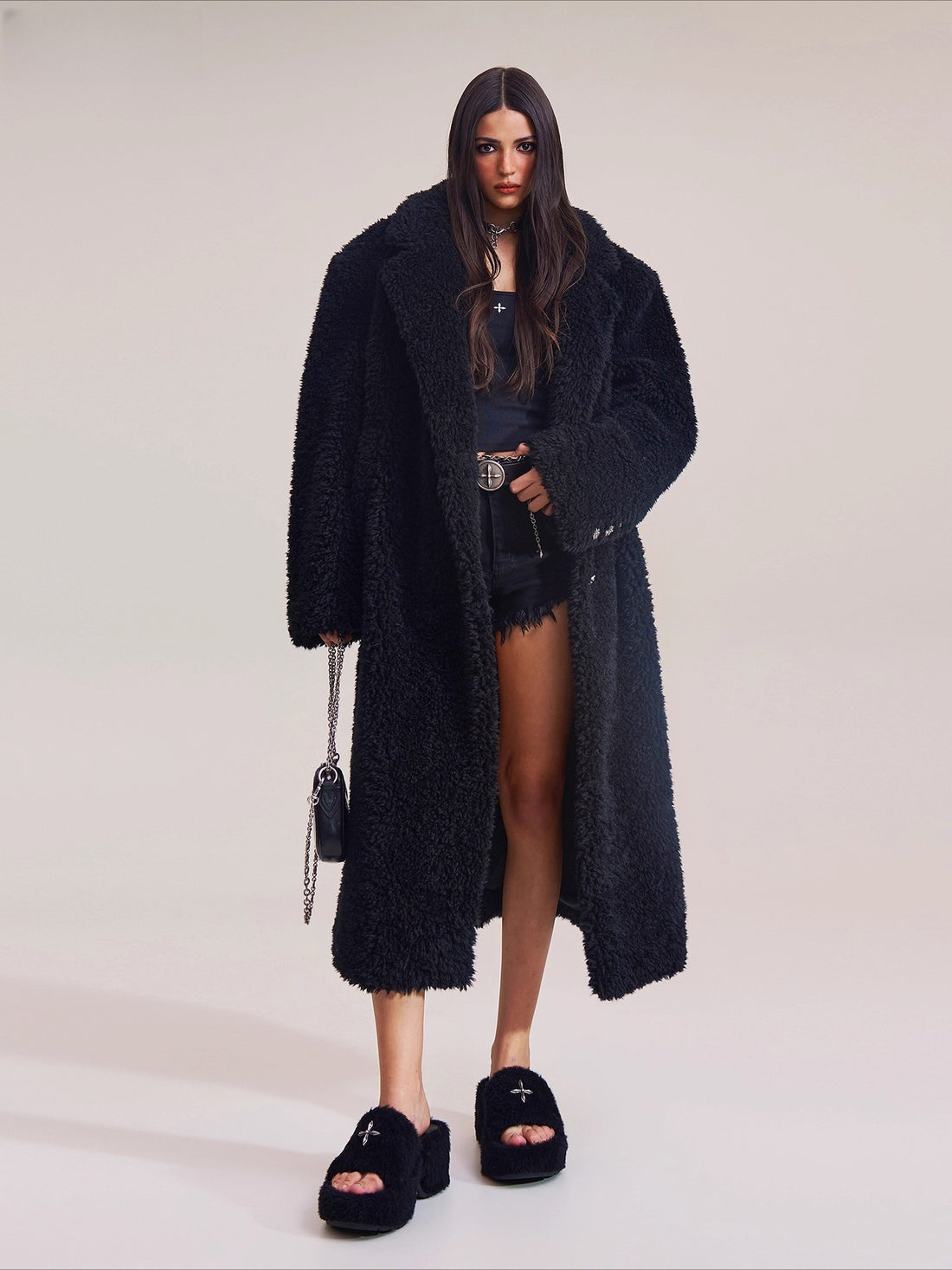 Nomad Cross Wool Oversized Coat