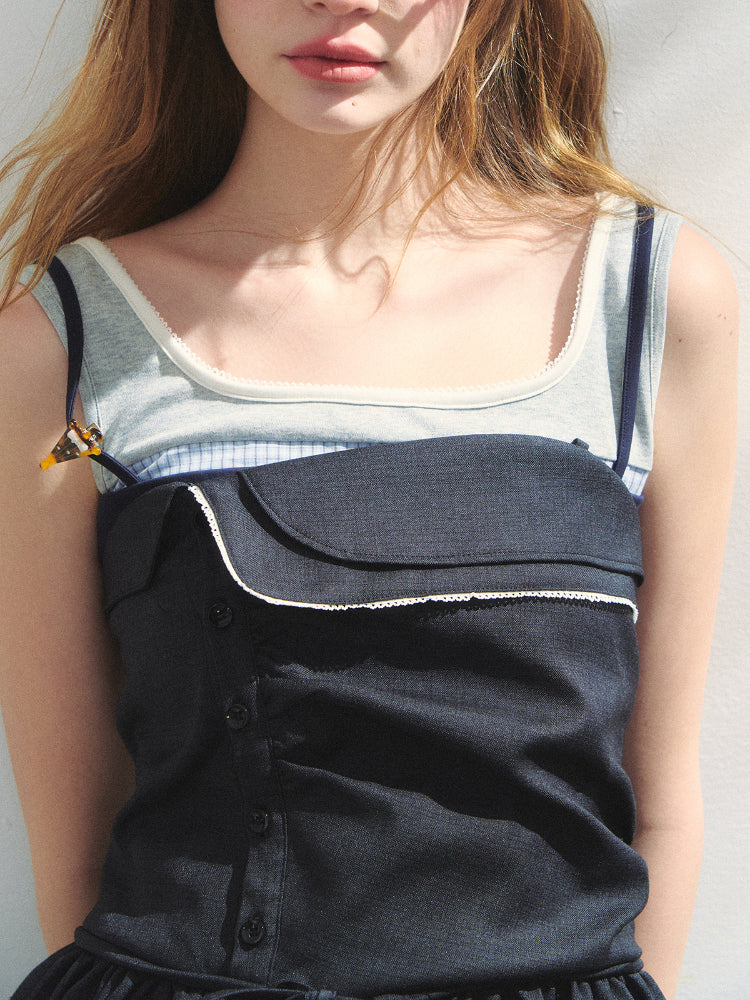 Tortoiseshell-colored Acetate Hair Clip - CHINASQUAD