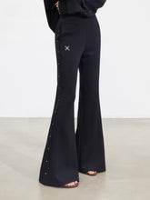 Studded Letter Off-Shoulder Sweatshirt - CHINASQUAD