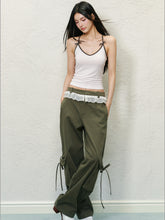 Bowknot Color-block Inner Top - CHINASQUAD