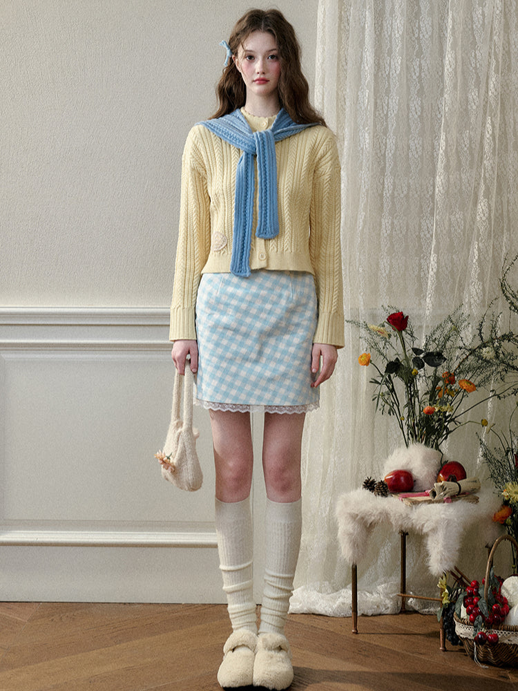 Warm Knitted Cardigan Jacket - CHINASQUAD