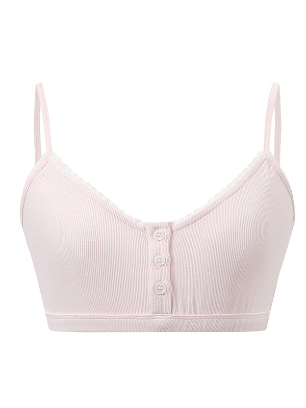 Blue & Pink Striped Cover-Up & Cami Set - CHINASQUAD