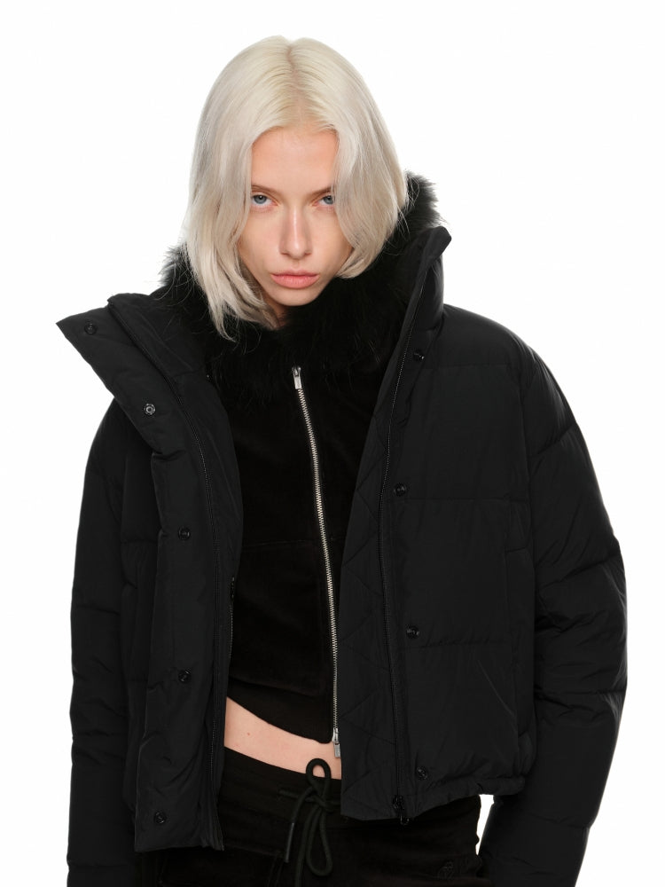Short Down-Filled Goose Jacket - CHINASQUAD