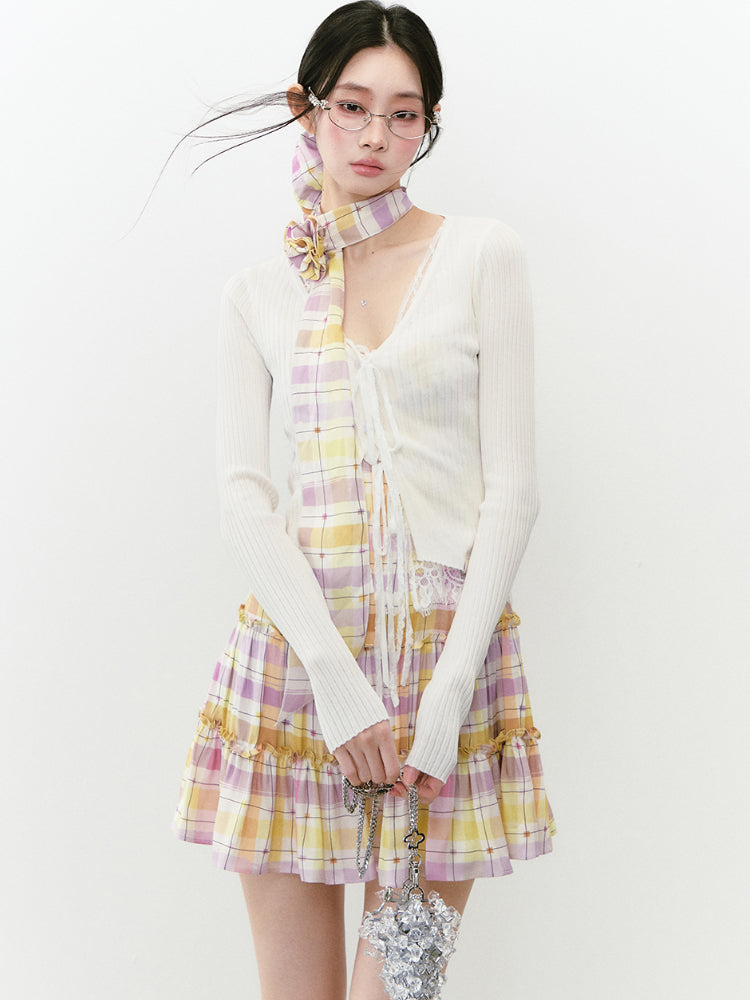 Breathable Knitted Sun Protection Lace Spliced Cardigan - CHINASQUAD