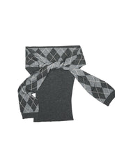 Diamond Pattern Knitted Top & Shorts Set - CHINASQUAD