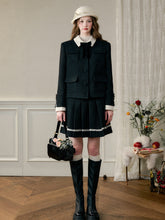 Galaxy Classic Wool Pleated Skirt Set - CHINASQUAD