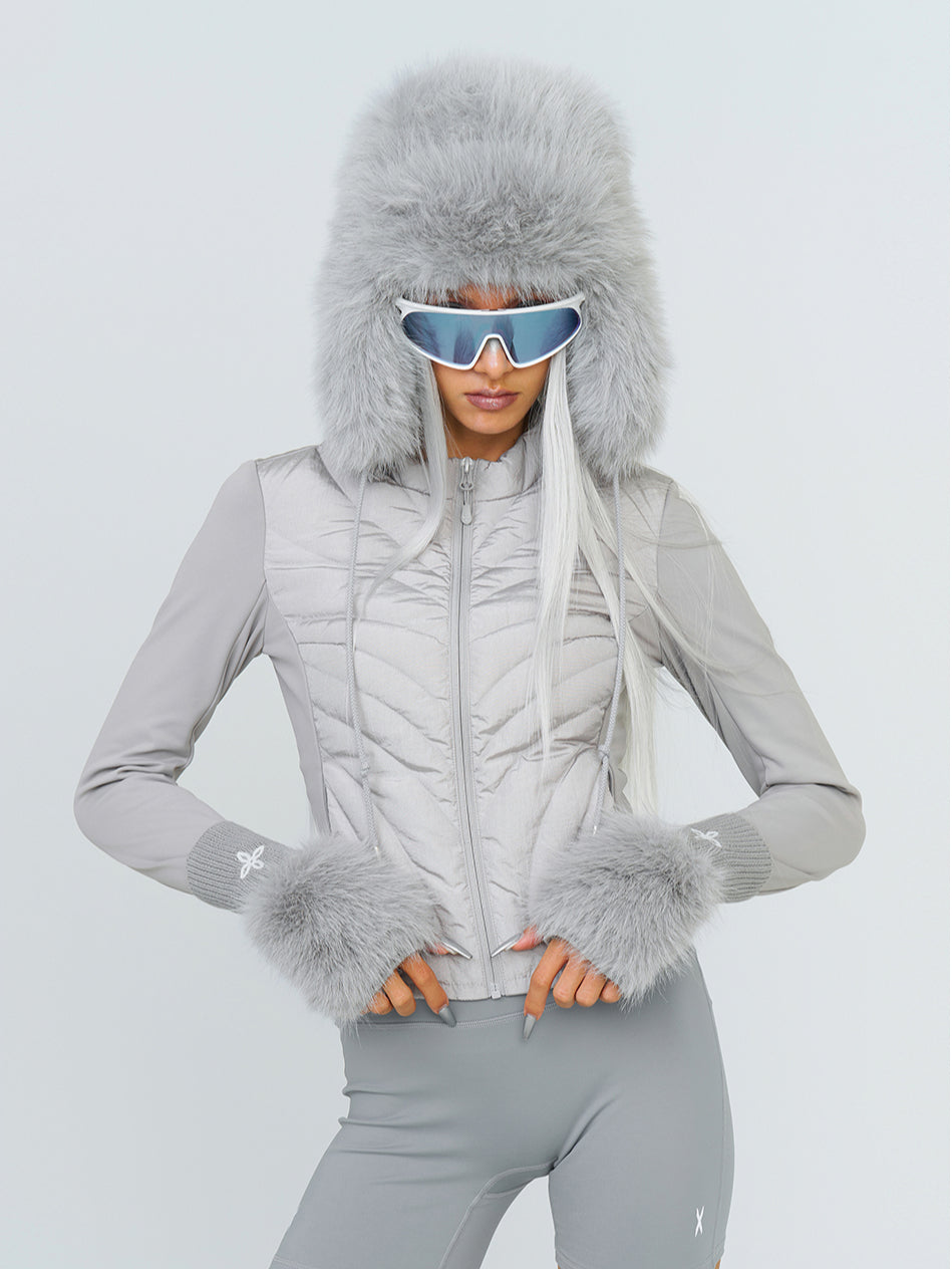 SMFK Compass Snowman Furry Ushanka Hat - CHINASQUAD