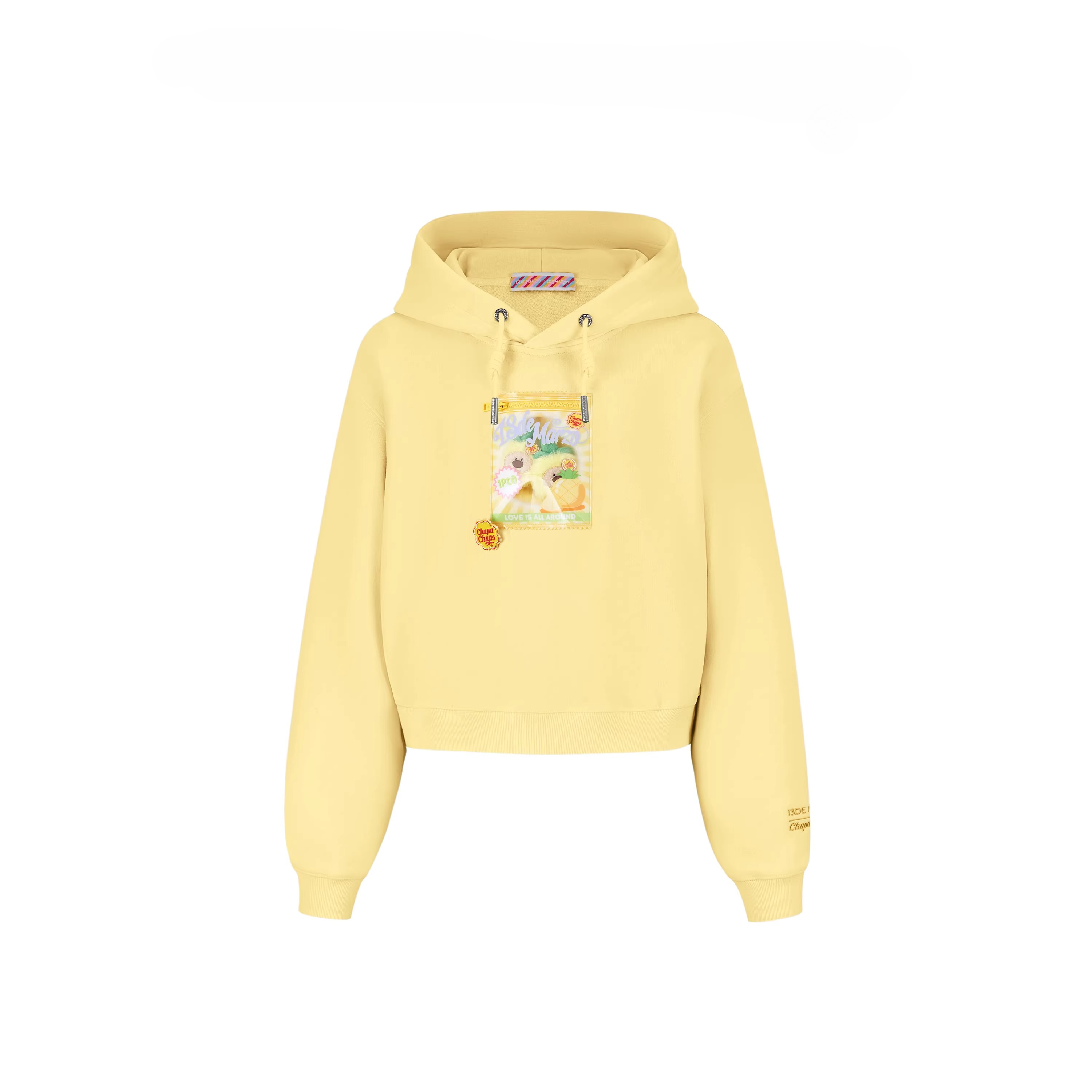 Lollipop Wrapper Cropped Hoodie