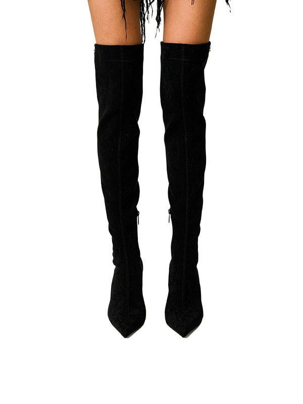 Over-the-Knee High Boots - CHINASQUAD