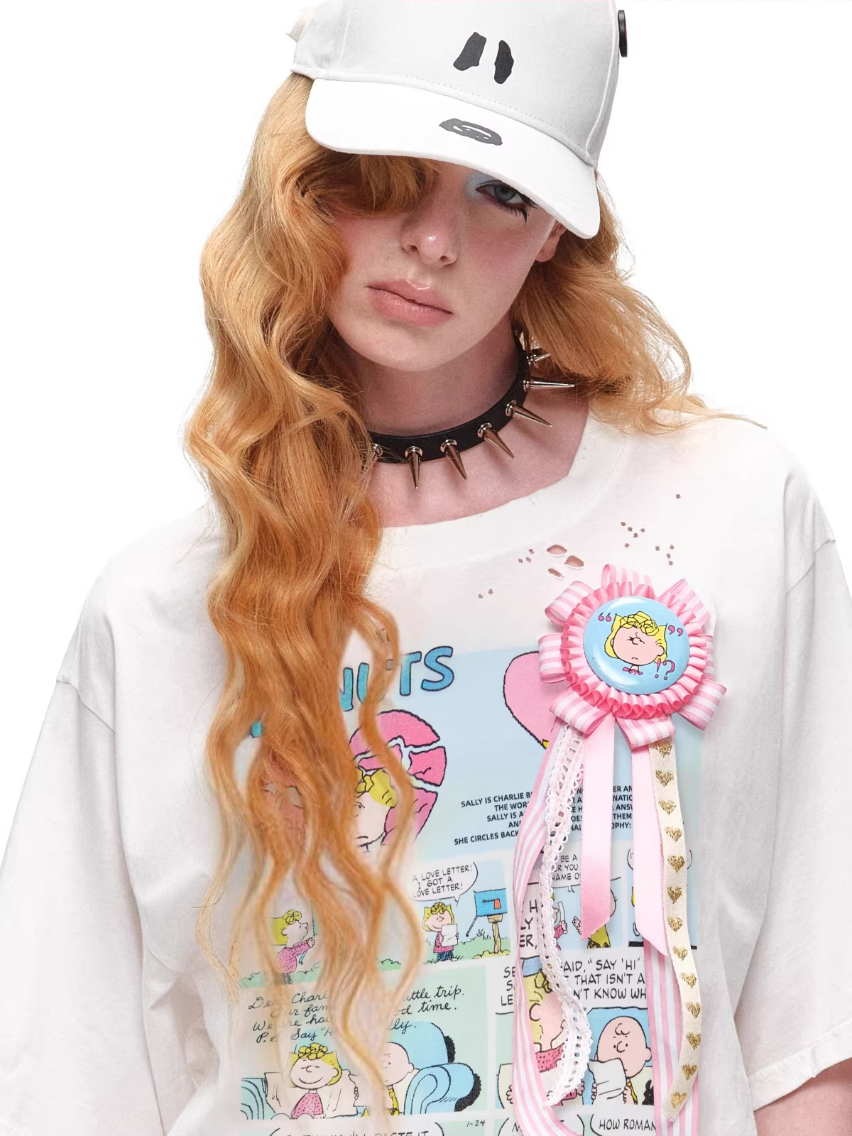 Snoopy Dog-Ear Canvas Baseball Cap