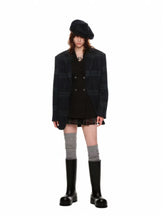Black & Gray Blazer Dress - CHINASQUAD