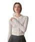 Silky Wool Cropped Cardigan - CHINASQUAD