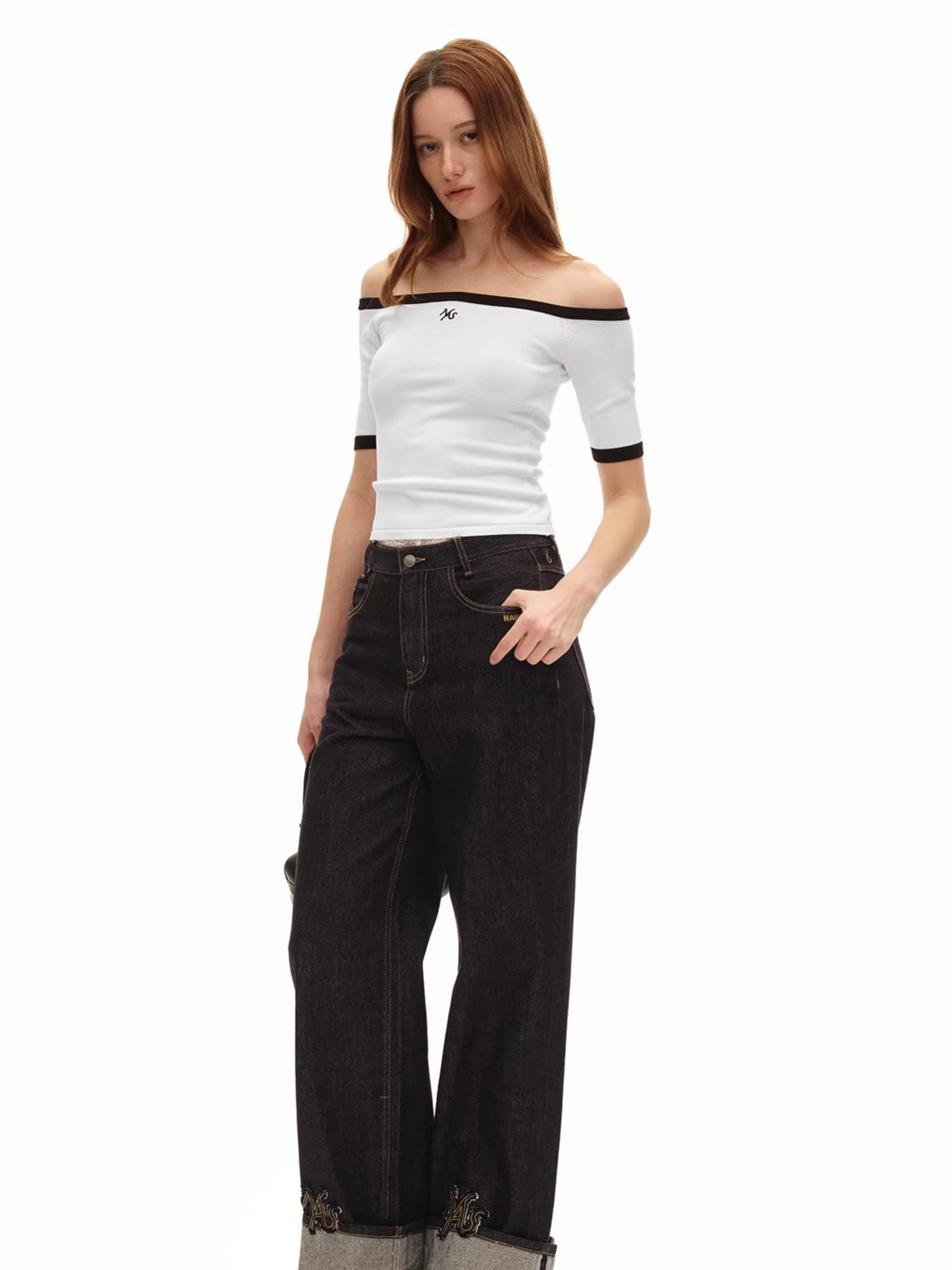 Slimming Flattering Kelly Knit T-Shirt