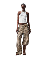 Floral Austrian Rhinestone I-shaped Vest - CHINASQUAD