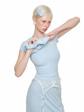 Cat Paw Lace Back Top & Skirt Set - CHINASQUAD
